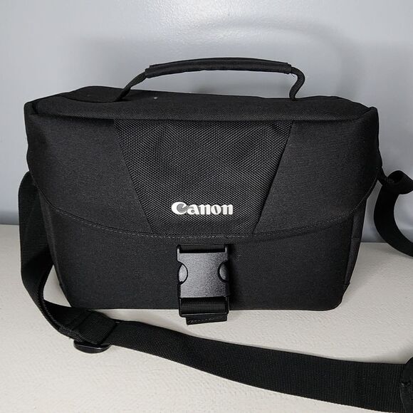 Canon 200ES Camera Shoulder Bag - Black (3897C001) - Picture 1 of 5